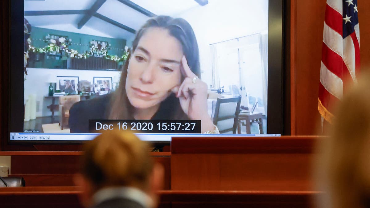 Laura Wasser in video testimony during Johnny Depp trial
