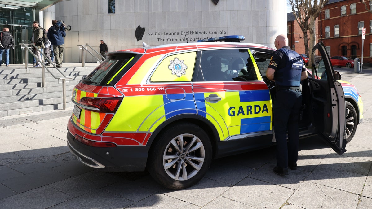 Garda squad car