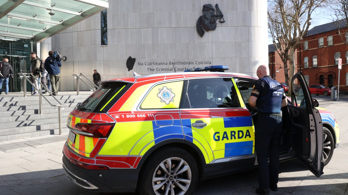 Garda squad car