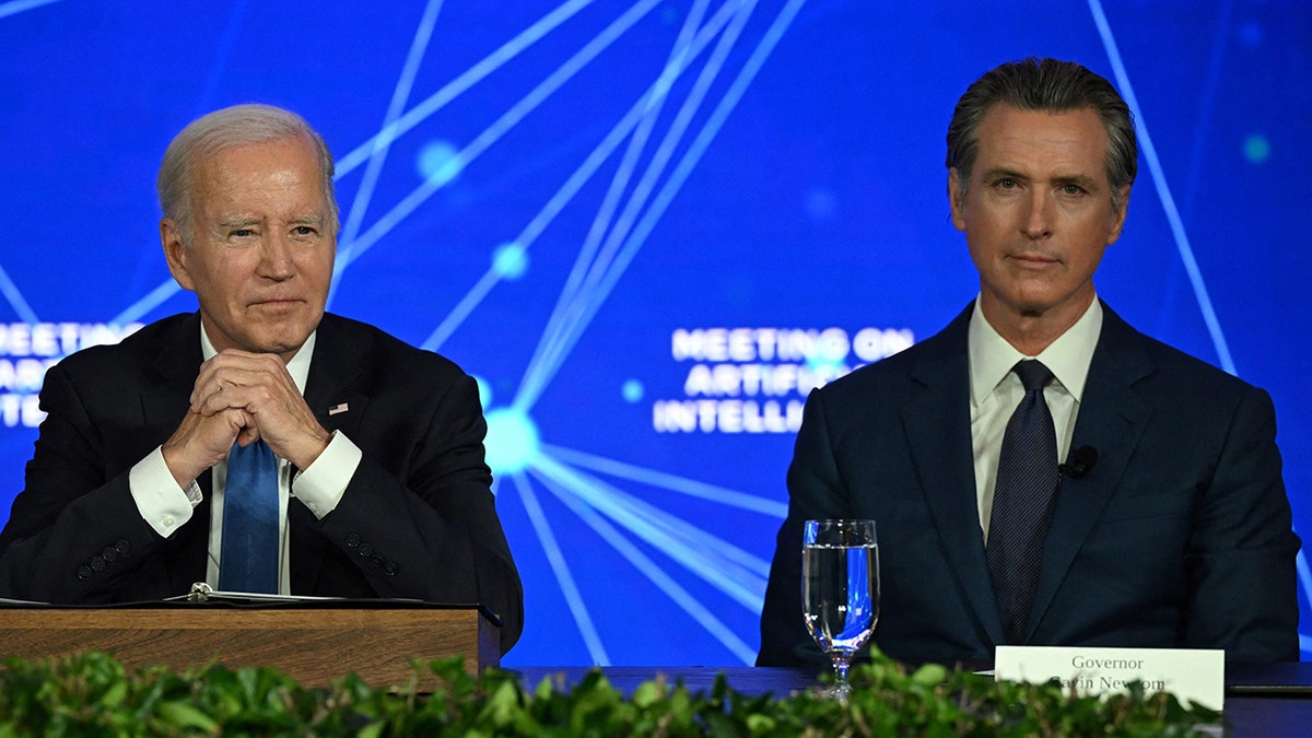 Gavin Newsom, Joe Biden