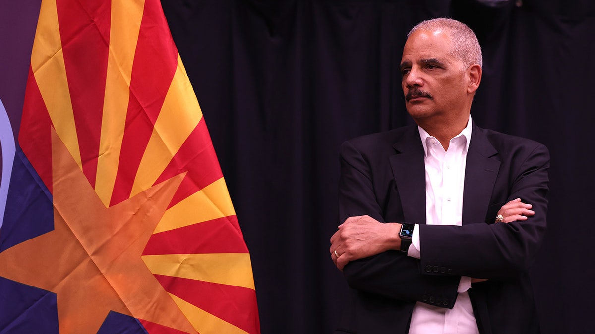 Eric Holder attends Arizona campaign event 