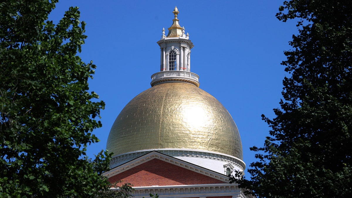 golden dome of the Massachusetts state house