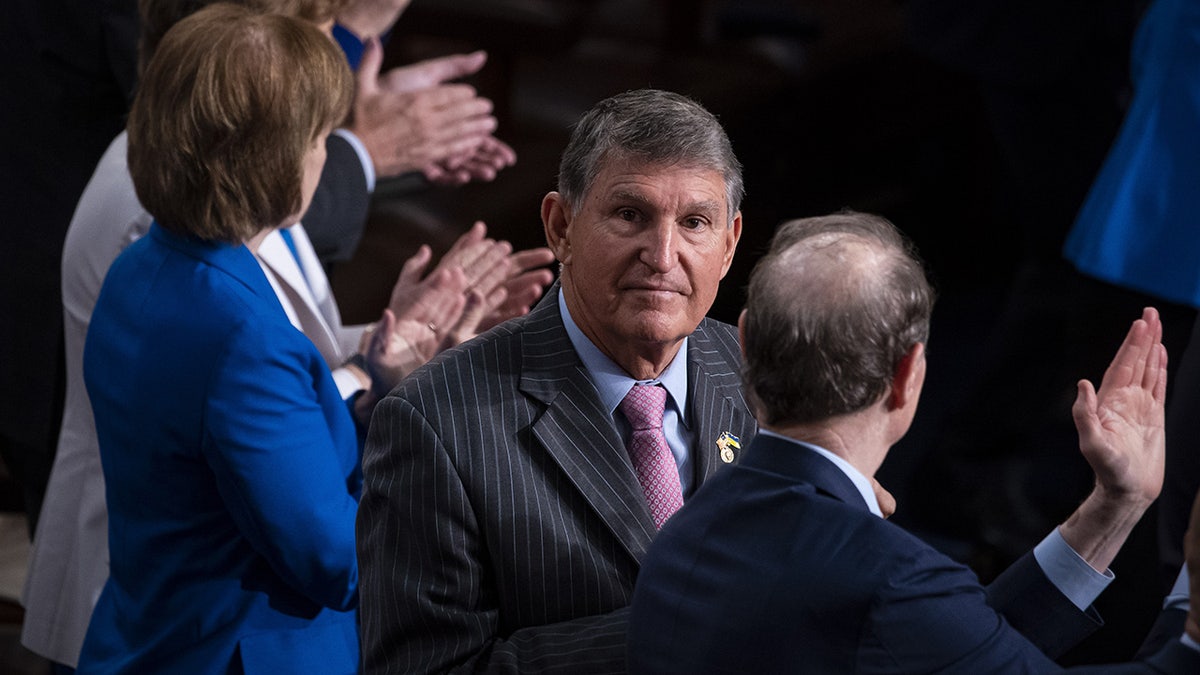 Joe Manchin en el Capitolio