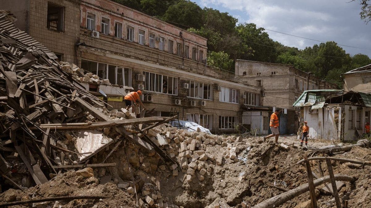 Odesa historic buildings Russia missile strike