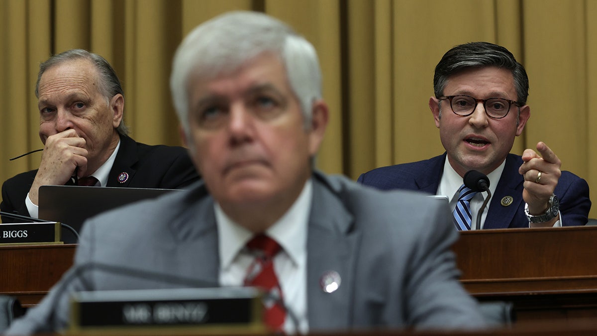 Rep. Mike Johnson questions Mayorkas during House Judiciary hearing