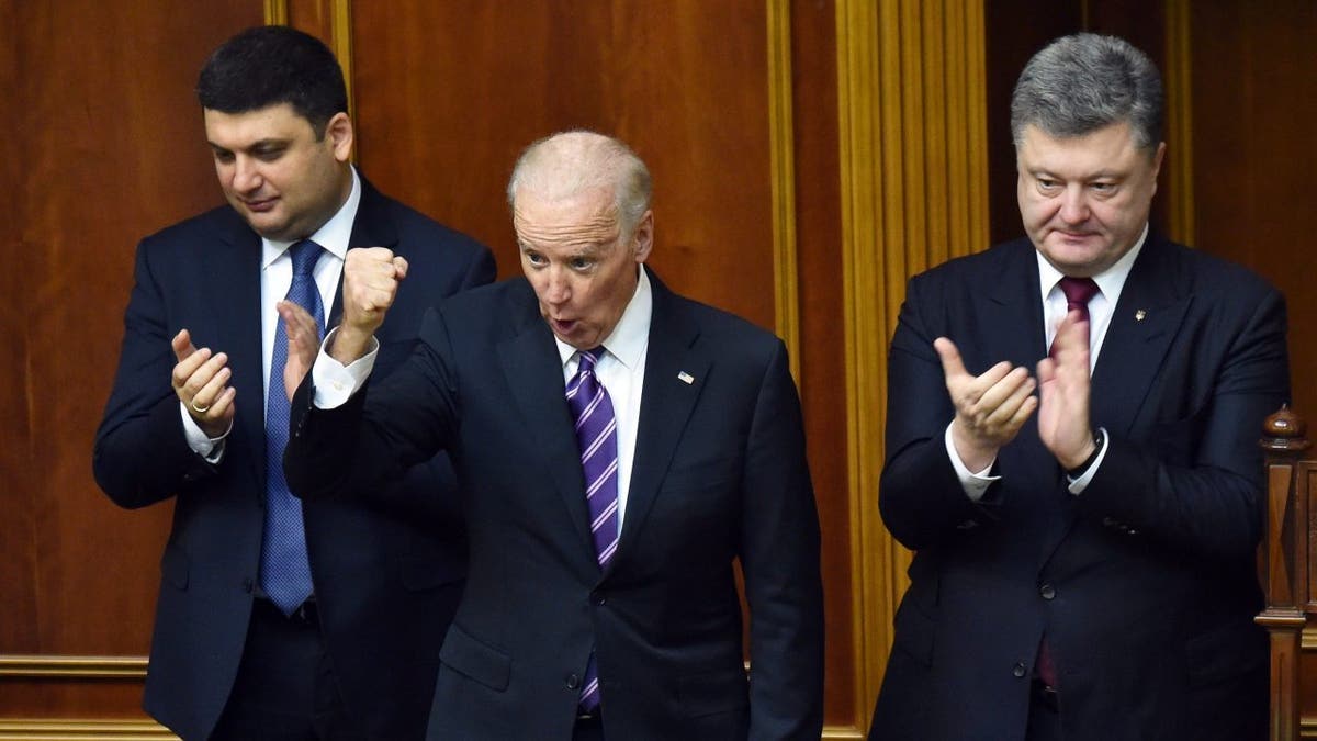 Biden addresses the Ukrainian Parliament