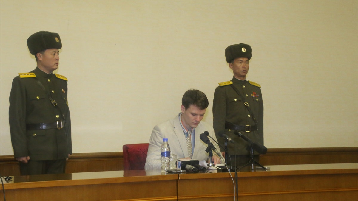 Warmbier Imprisoned Korea