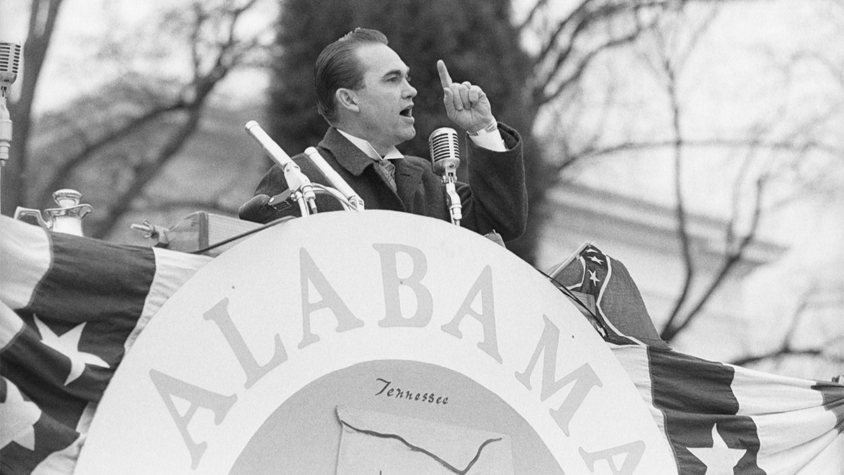 Former Democratic Alabama Gov. George Wallace