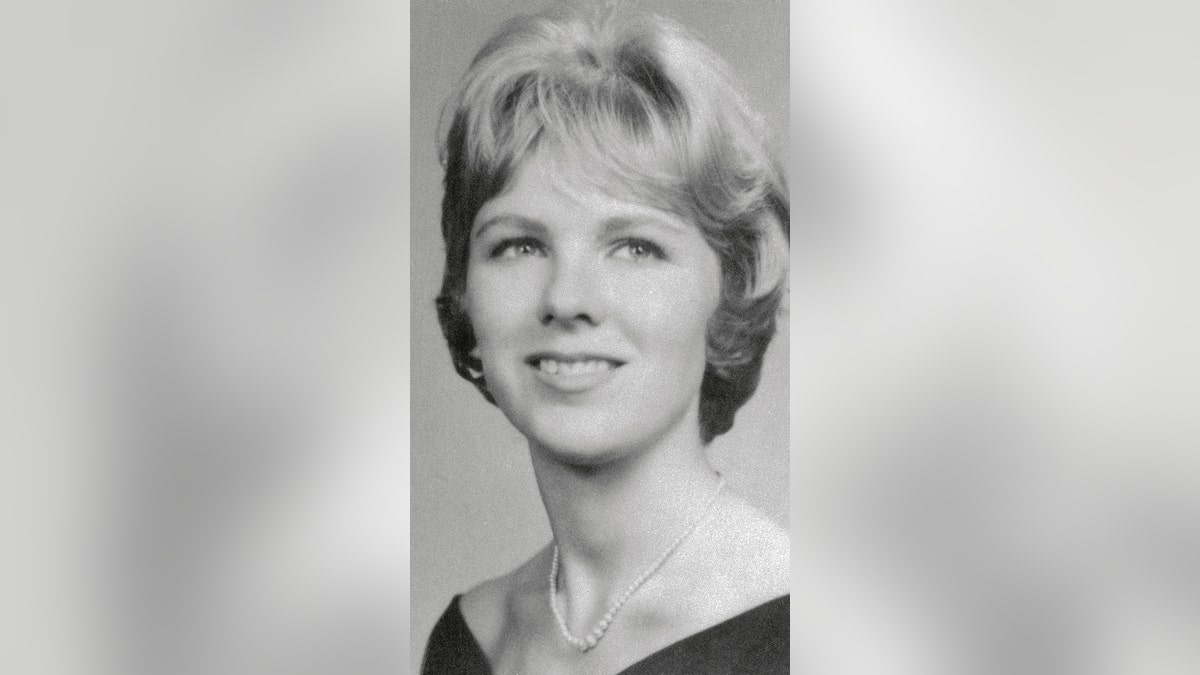 Mary Jo Kopechne in a black-and-white portrait photo