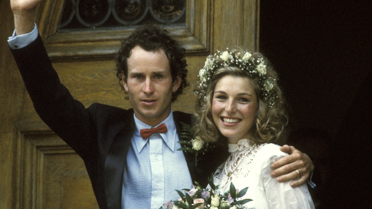 John McEnroe and Tatum O'Neal's wedding