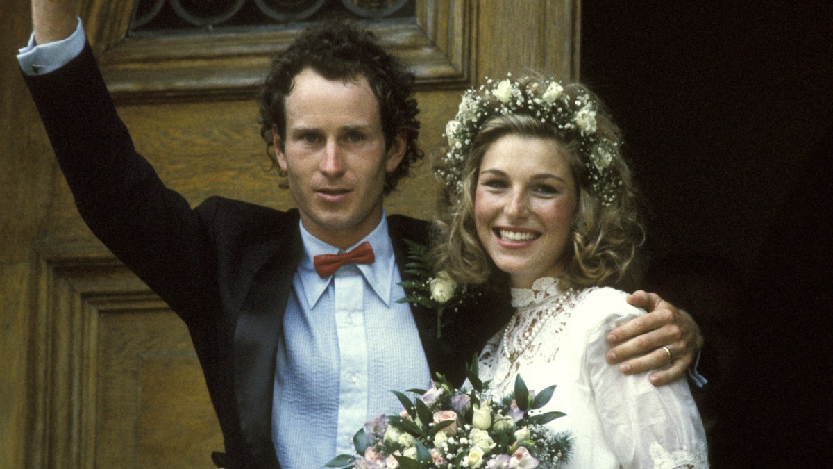 John McEnroe and Tatum O'Neal's wedding