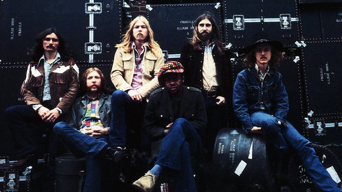 A portrait of the Allman Brothers