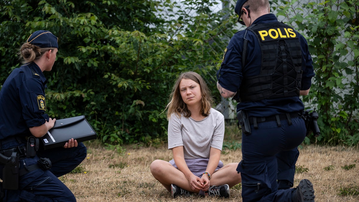 Sweden Greta Thunberg Charged