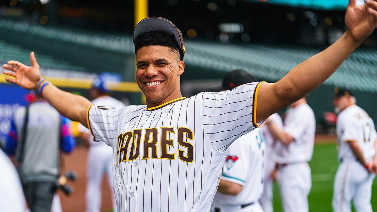 Juan Soto in Seattle with the Padres