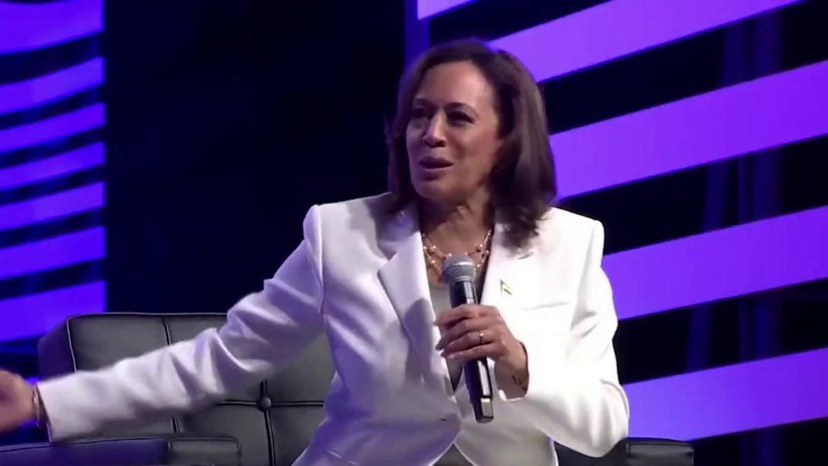 Kamala Harris speaking