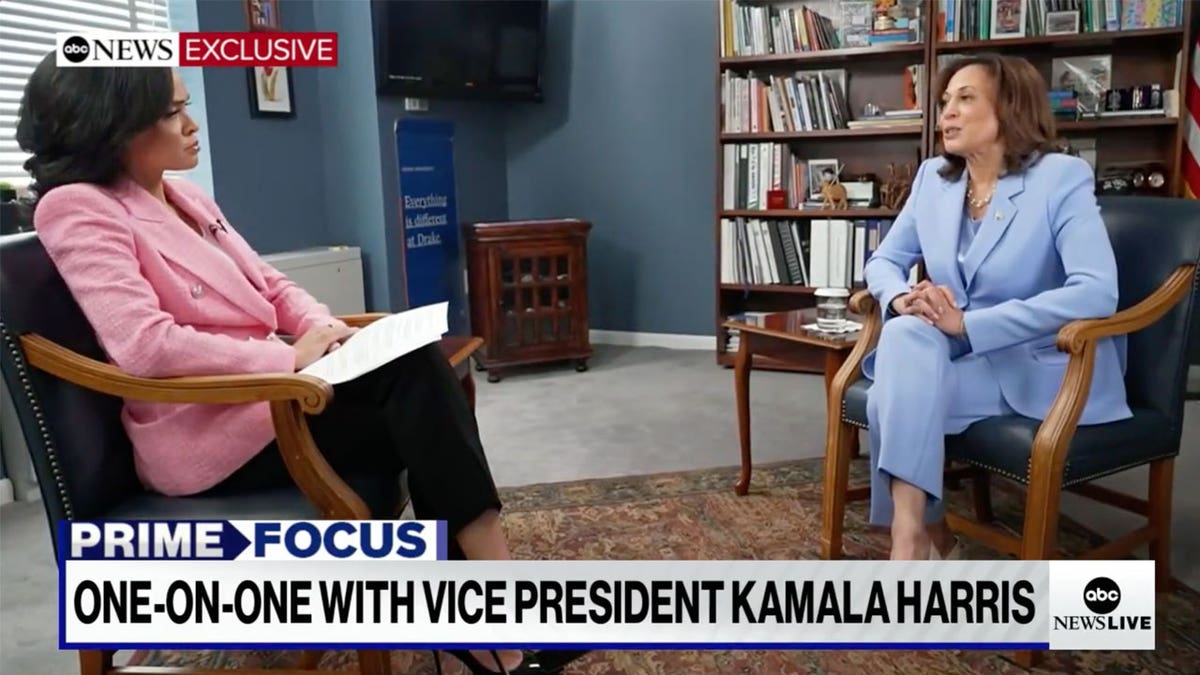 ABC News Kamala Harris interview