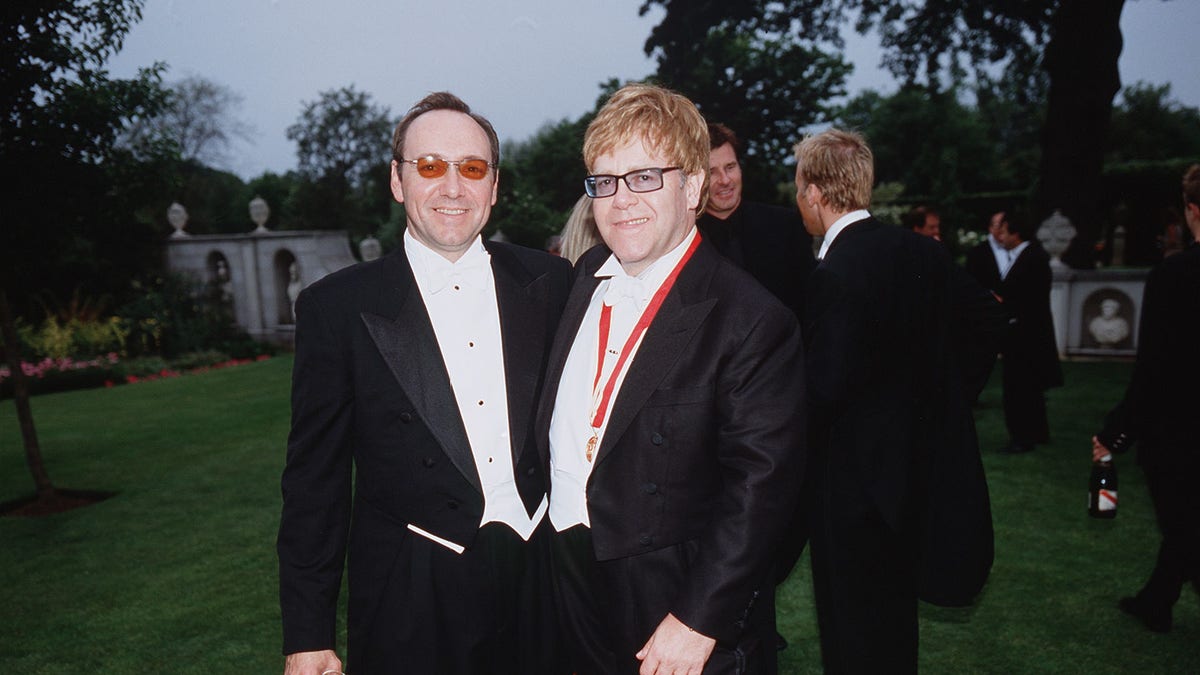Kevin Spacey and Elton John