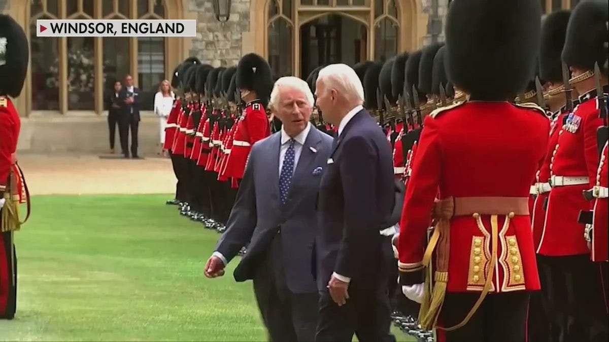King Charles III and President Biden