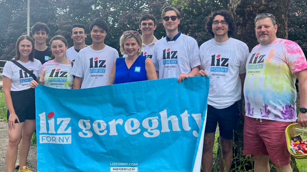 Liz Gereghty and constituents