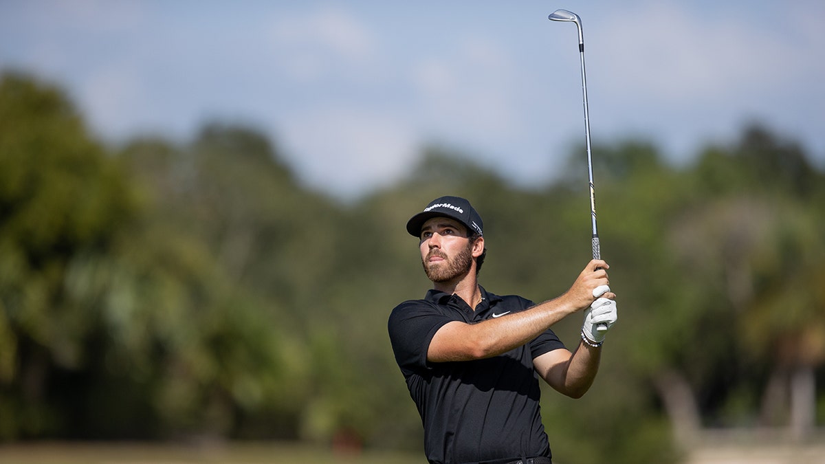 Matthew Wolff plays in a golf tournament