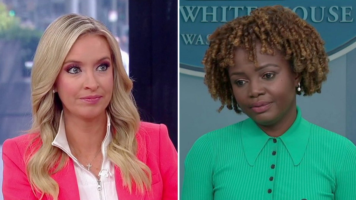 Kayleigh McEnany Karine Jean-Pierre