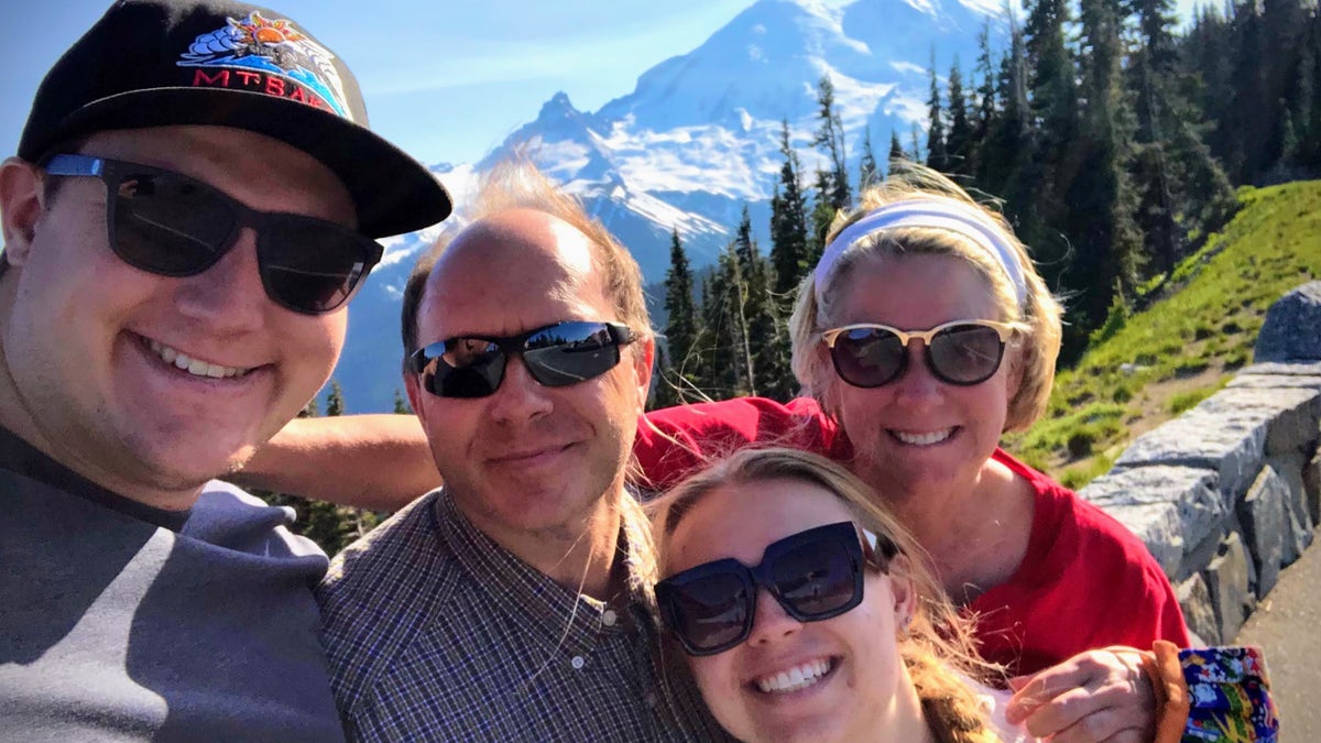 John Domeck and family