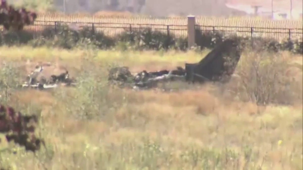 Jet crash in Southern California