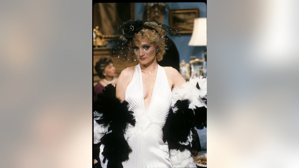 Pamela Blair in costume