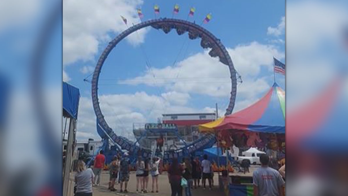 Wisconsin rollercoaster riders stuck upside down for hours after