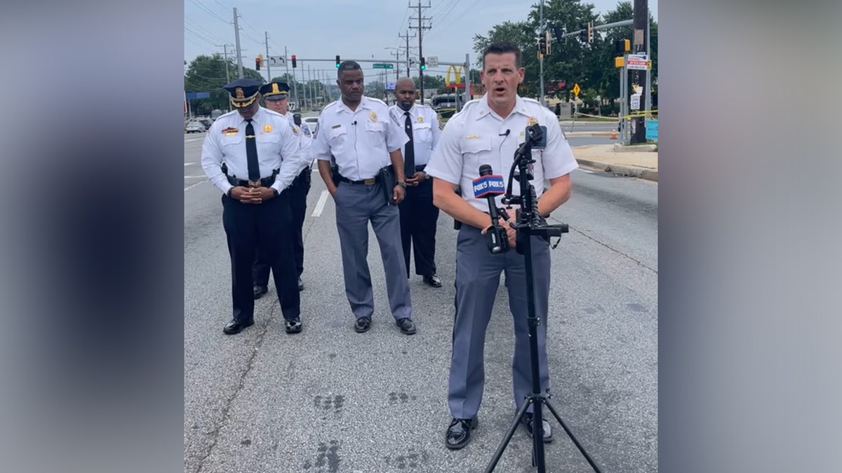 Prince George’s County Police Department Acting Deputy Chief Zachary O’Lare