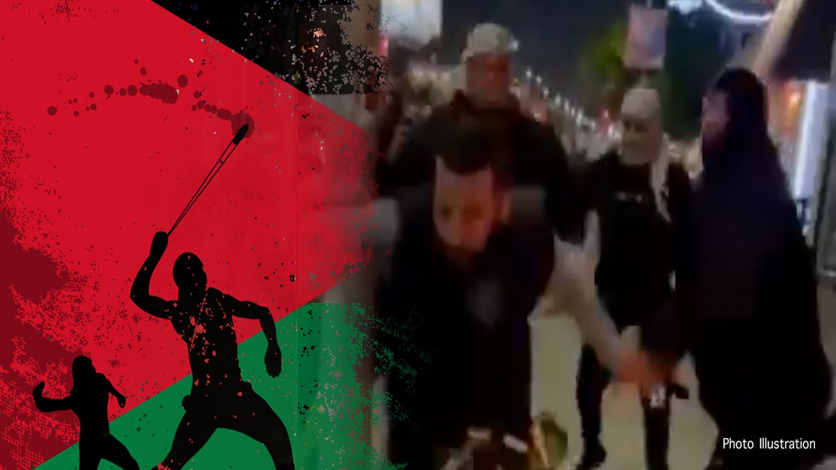 Palestinian mob attacks jews hate crime los angeles