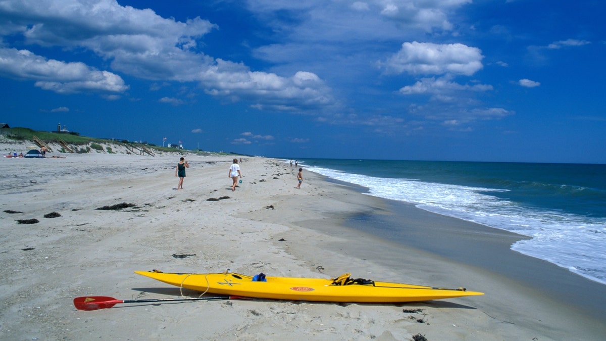 Quogue Village Beach in New York