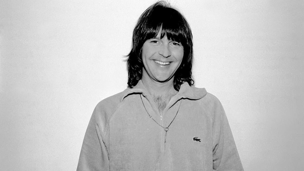 black and white photo of Randy Meisner from 1981