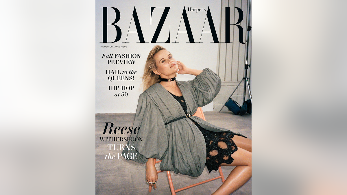 Reese Witherspoon's Harper's Bazaar cover