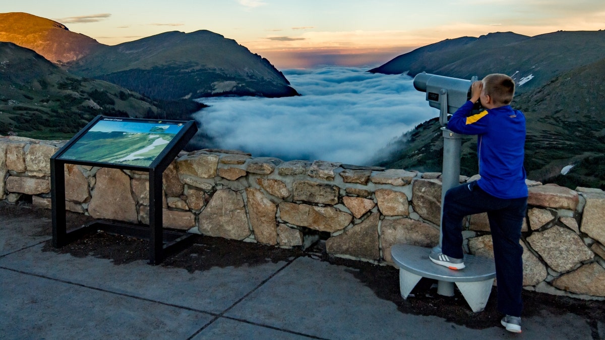 The Alpine Visitor Center in Rocky Mountain National Park