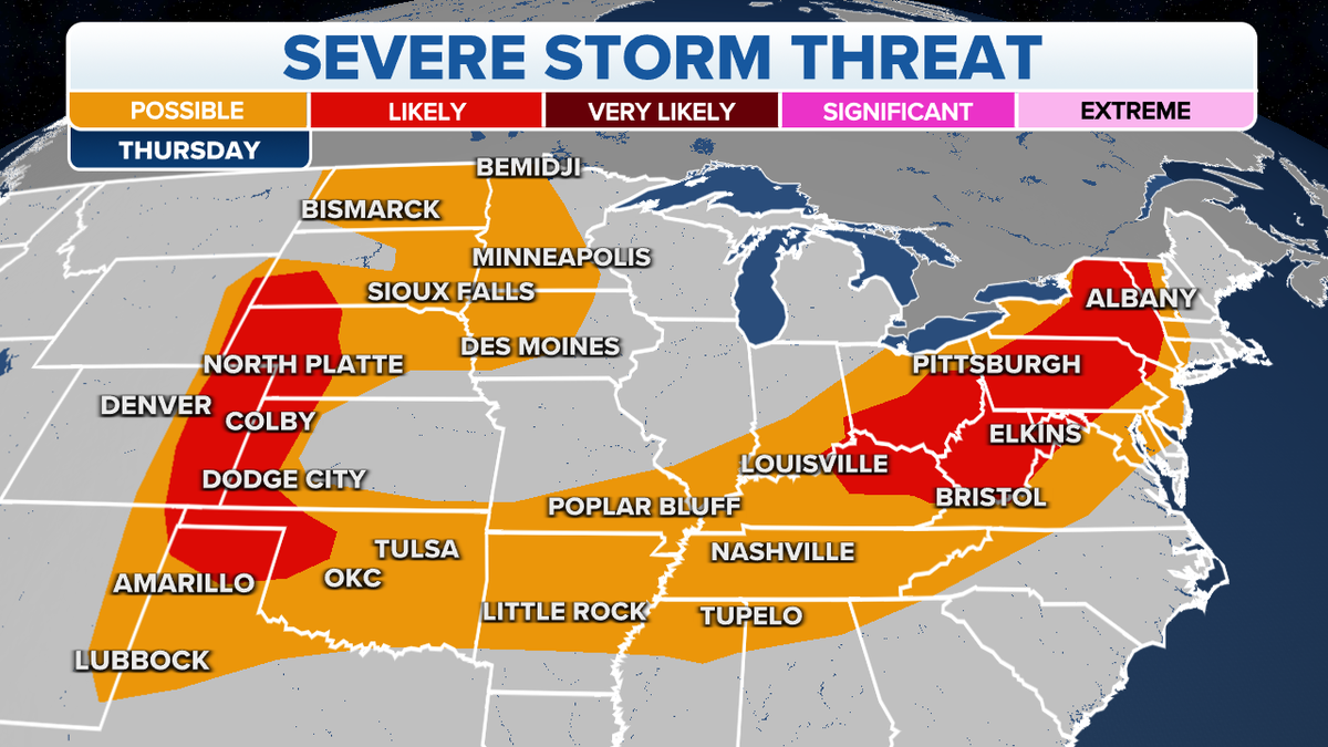 Severe storm threats