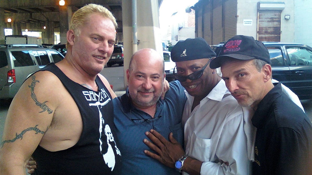 ECW legends pose for a pic