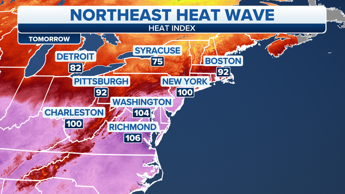 Northeast heat wave