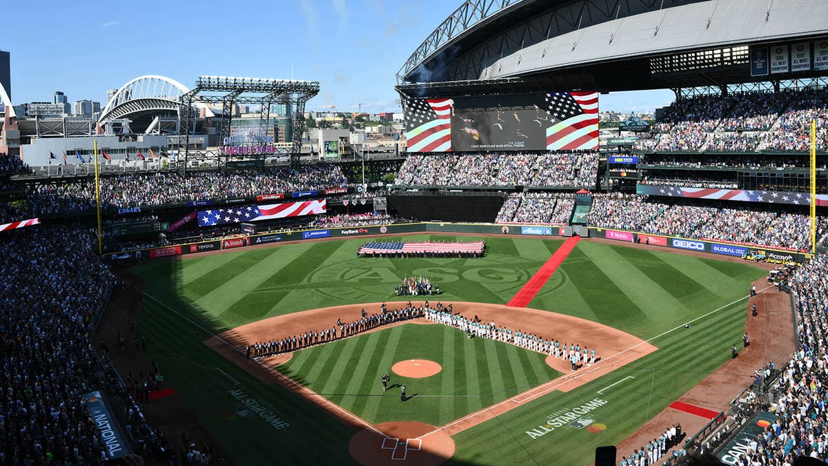 T Mobile Park before All Star Game