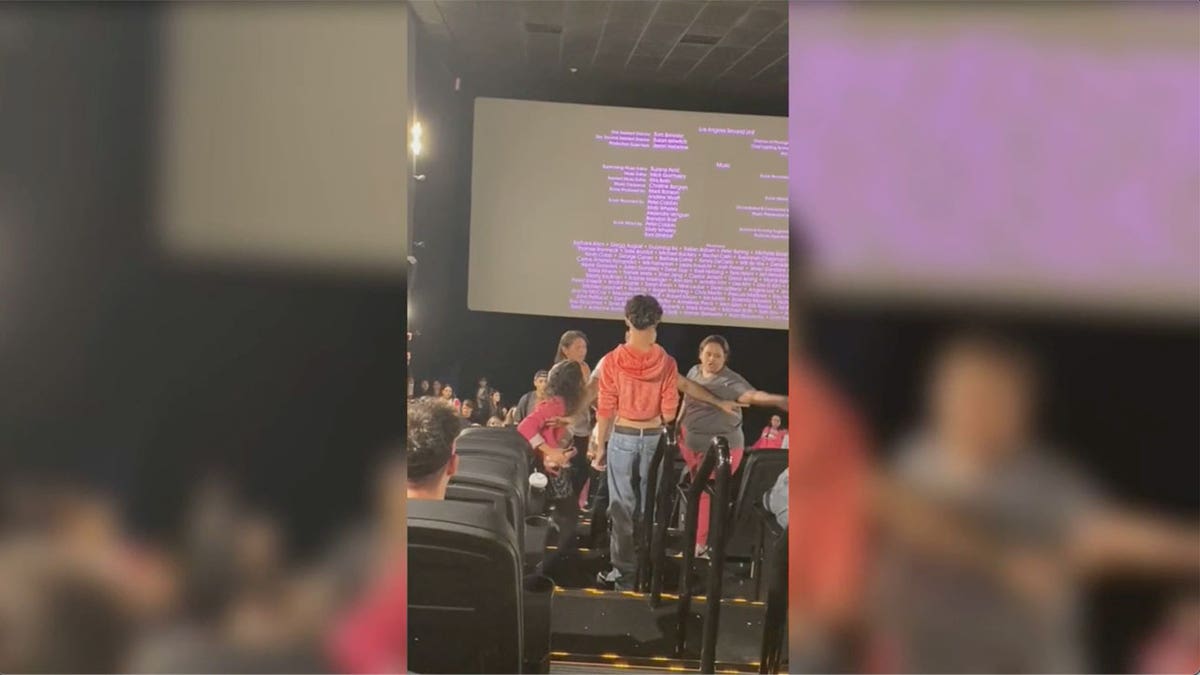 Woman hits other woman during Barbie movie screening