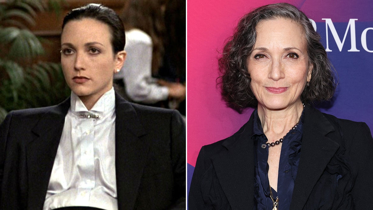 Bebe Neuwirth then and now split