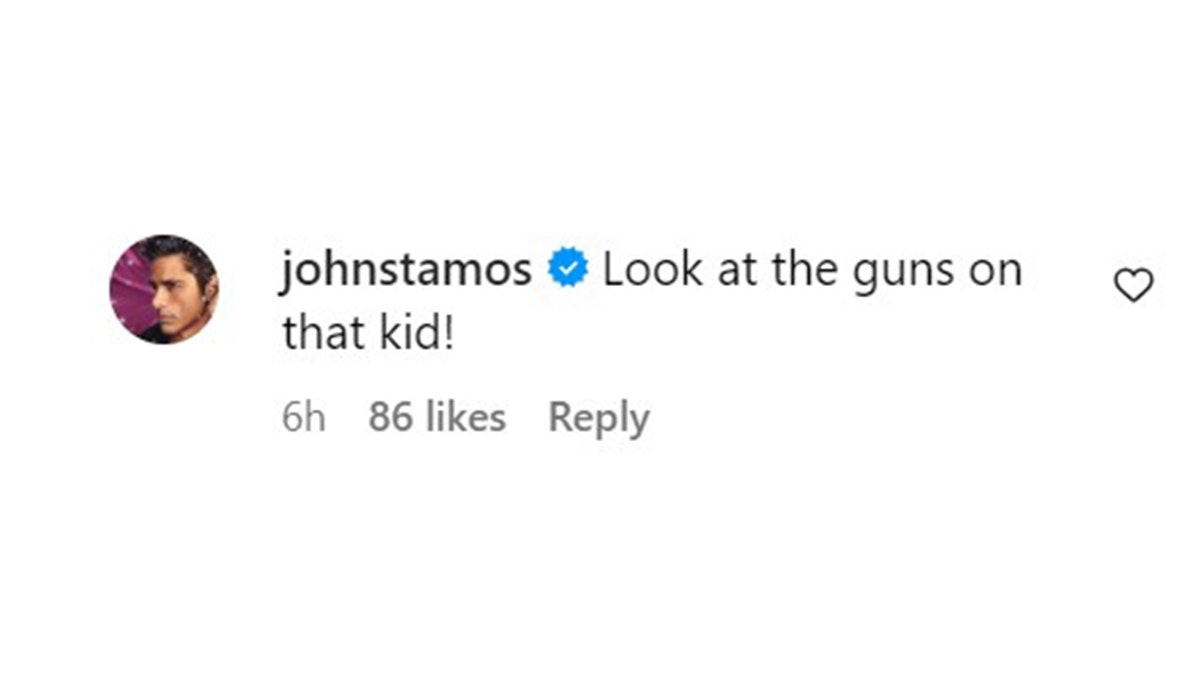 John Stamos happy birthday comment to Tom Hanks