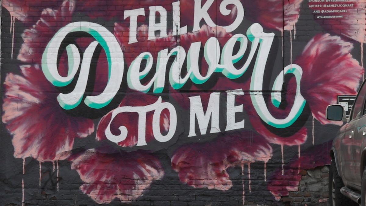 Mural in Denver