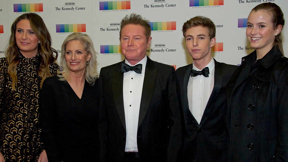Don Henley at the 2016 Kennedy Center Honors with his family