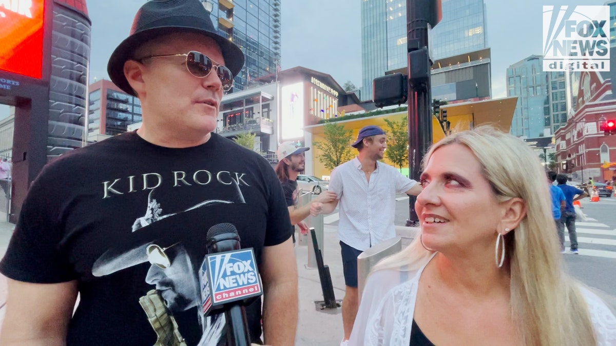 Kid Rock fans Sean and Lauren don't care about the controversy surrounding Bud Light,