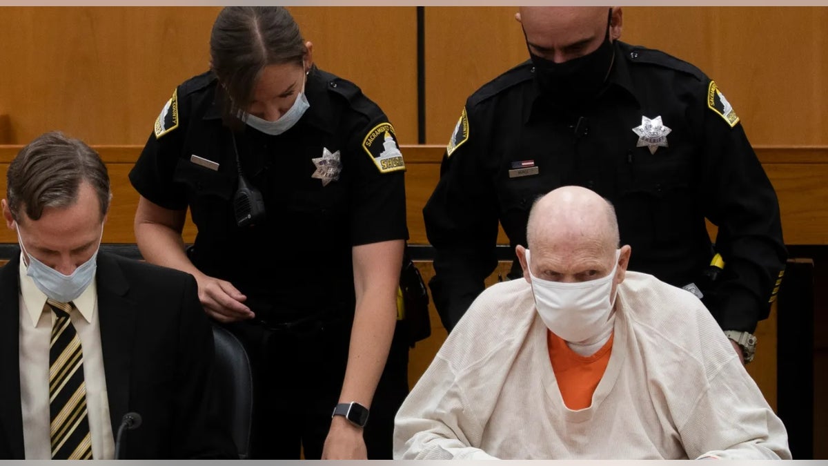 Golden State Killer Joseph DeAngelo during his sentencing in August 2020