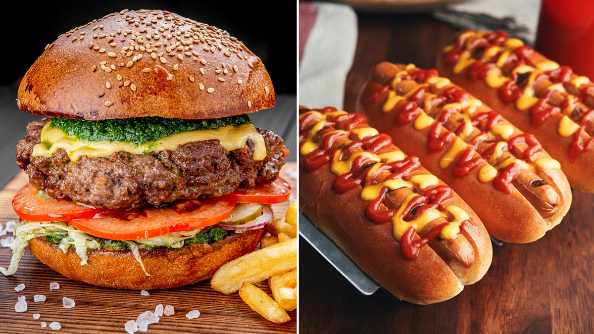 hamburger vs hot dog split