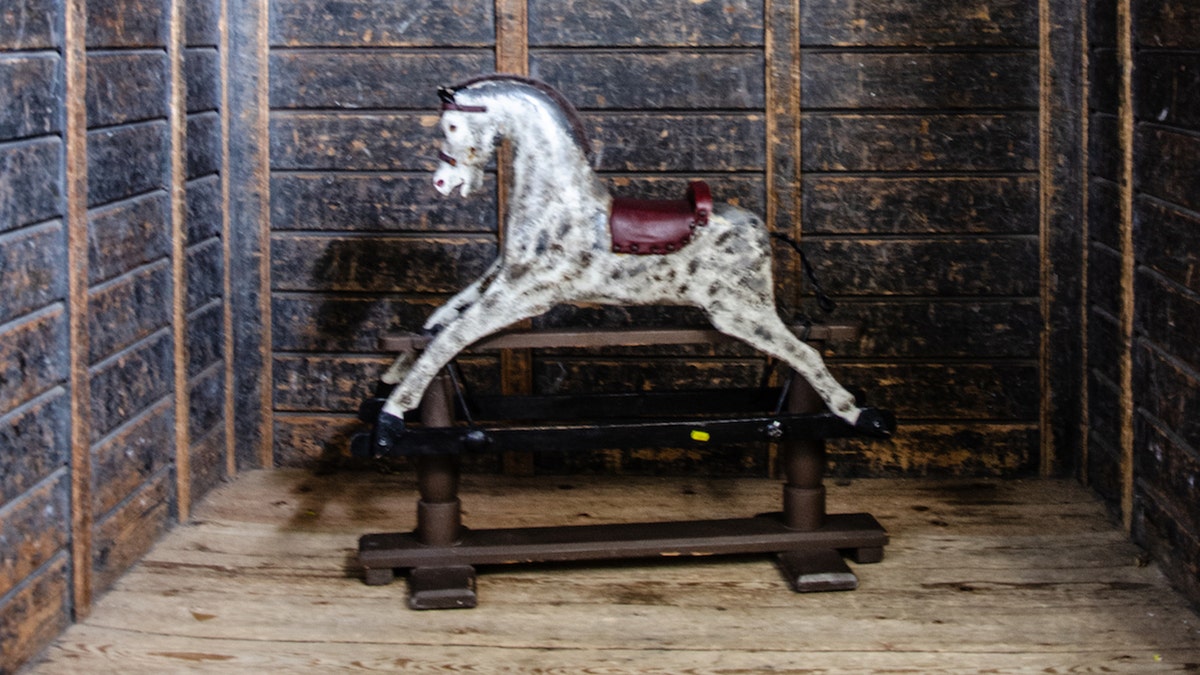 Creepy sales rocking horse