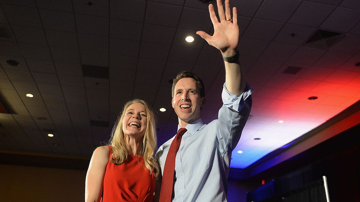 Josh Hawley and Erin Hawley