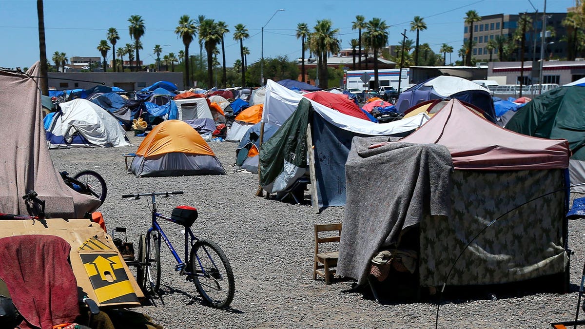 homeless encampment